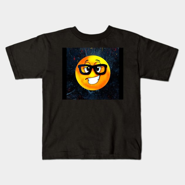 Emoji Kids T-Shirt by daghlashassan